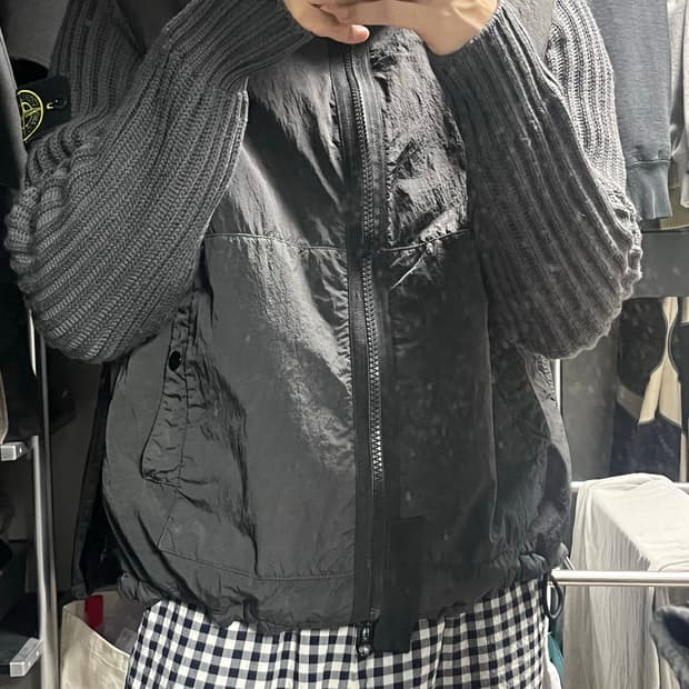 24fw 스톤 tc 니트자켓