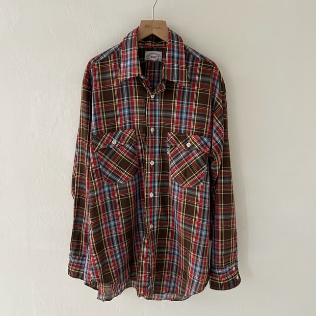80's vtg Levis  2pocket  Work  shirt.