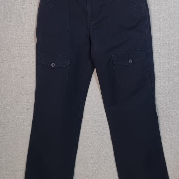 27) 폴로 진스 빈티지 블랙 카고 면바지 (2004년제작)