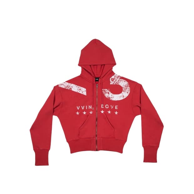 VAIN 베인 RG ZIP HOODIE RED M 