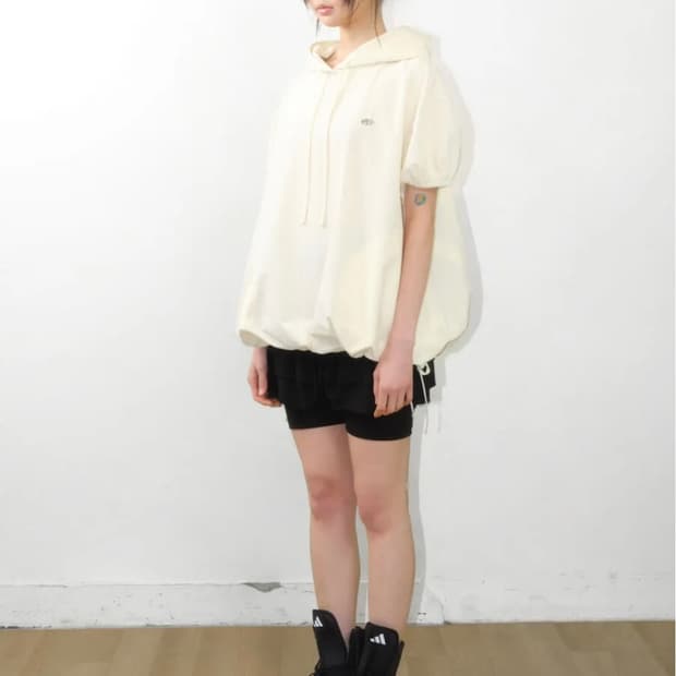 아메스 월드와이드 OVERFIT WRINKLE SHORTSLEEVE HO