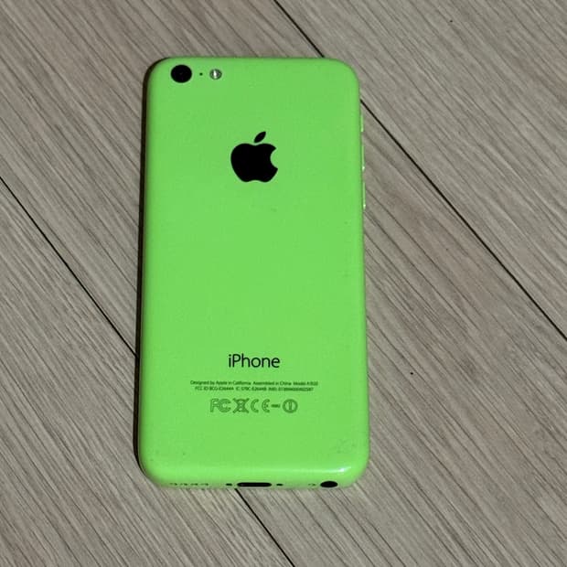 아이폰5c 그린 32G