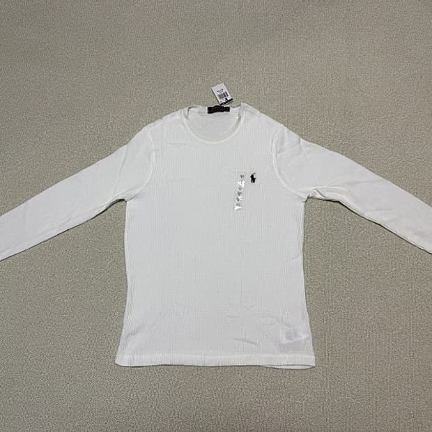 폴로 랄프로렌 와플 긴팔 티셔츠 남성용 100사이즈 새제품