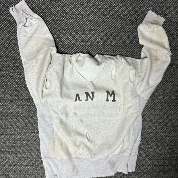 1) ancellm CRASH SWEAT SHIRT (ANC-CT12)