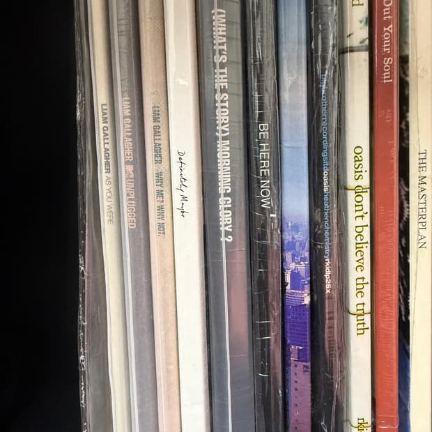 오아시스 리암갤러거 LP 바이닐 일괄