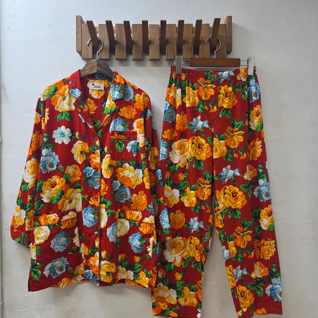 일본빈티지 겐죠플로럴실내복