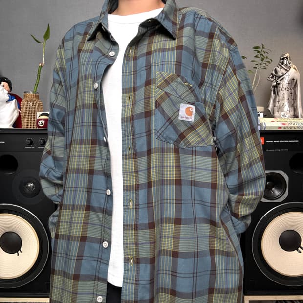 칼하트 체크셔츠