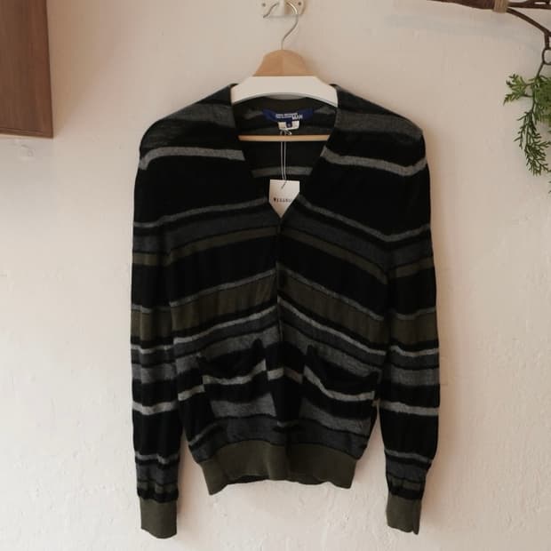 준야 와타나베 스트라이프 가디건