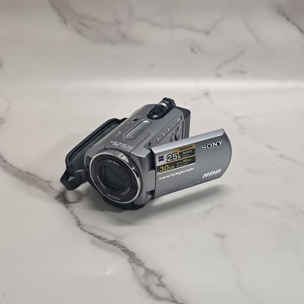 상태굿! 소니 디지털 캠코더 DCR-SR62 30GB 내장 HDD