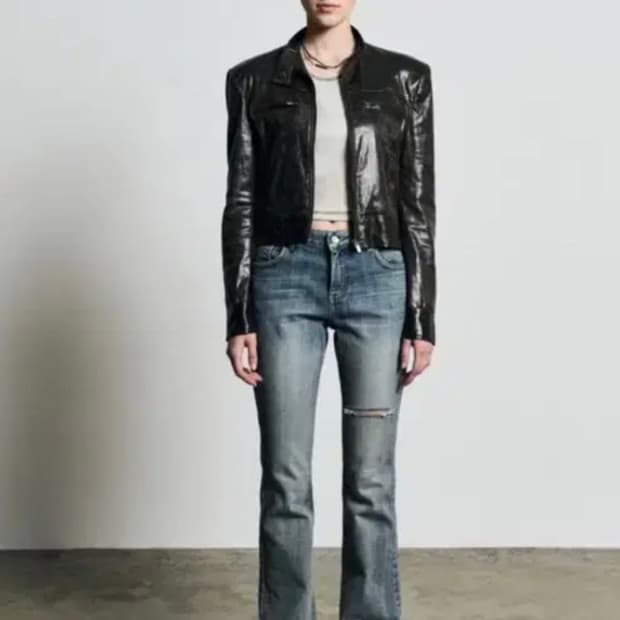 보헴서 커팅 부츠컷 올드진 M