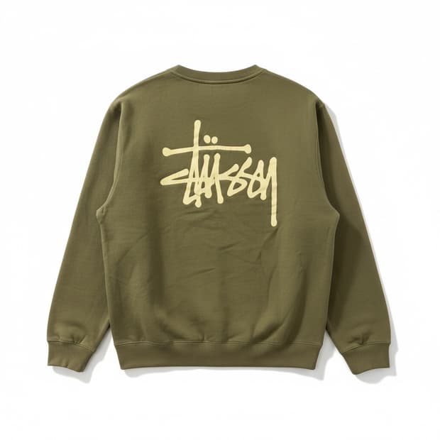 Stussy logo sweatshirt L