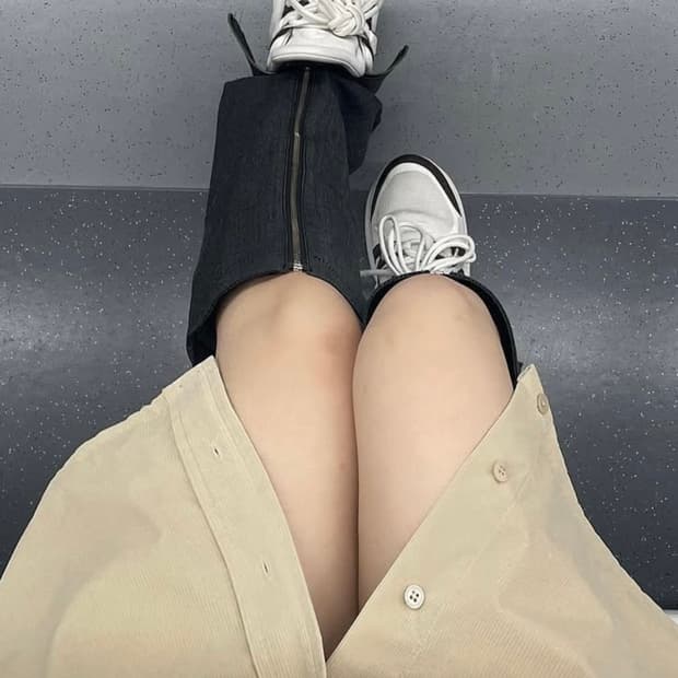 YUSE 유즈 데님 발 워머 Small 