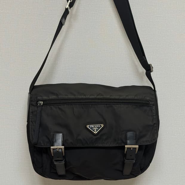 정품 프라다 포코노 나일론 크로스백 메신저백 숄더백
