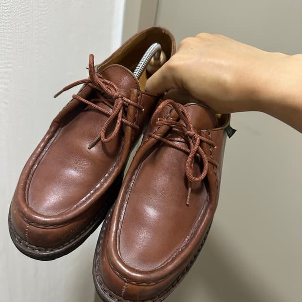 42.5) 파라부트 미카엘 마룬 브라운 팝니다