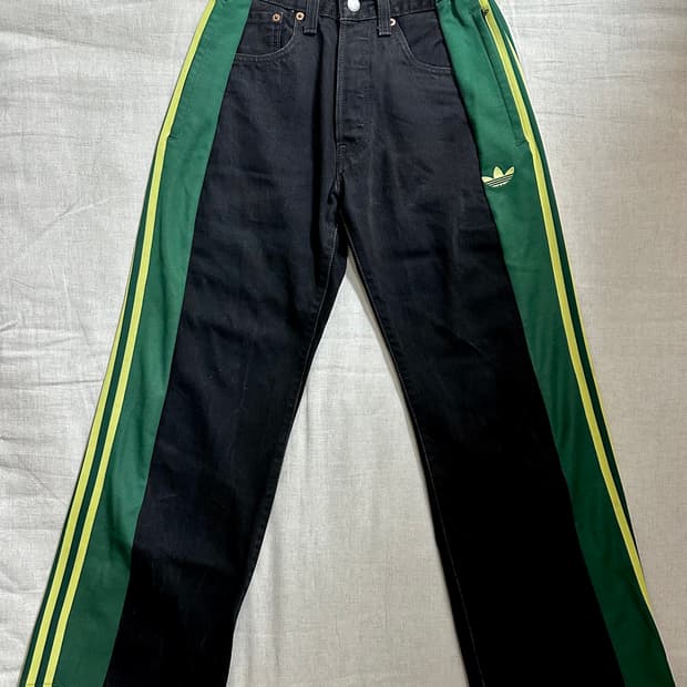 리바이스 x 아디다스 바지