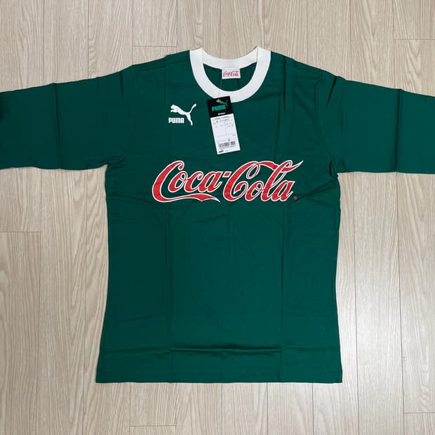 코카콜라 x 푸마 90s 올드 롱슬리브 티셔츠 2번 PUMA OLD