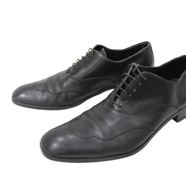 Ermenegildo Zegna 에르메네질도제냐 레더 레이스업 슈즈