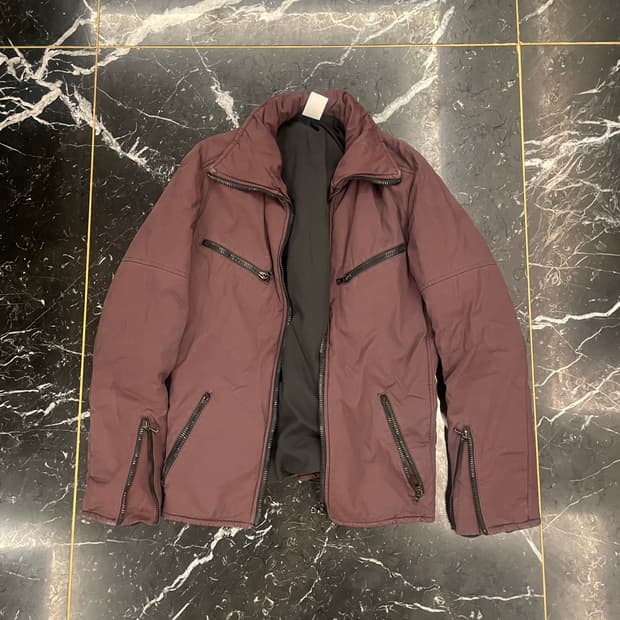 rip van winkle burgundy ski jacket