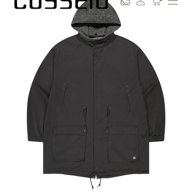 코이세이오 야상 차콜 색상