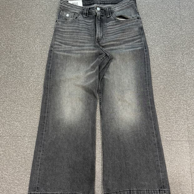 H&M 플레어 와이드 부츠컷 데님팬츠33/30