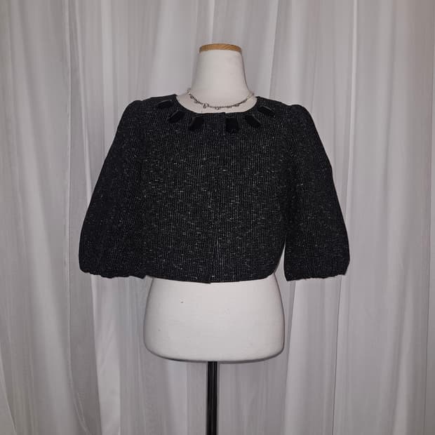 peyton place 공겜여주 블랙스톤 히메 퍼프 블레이저