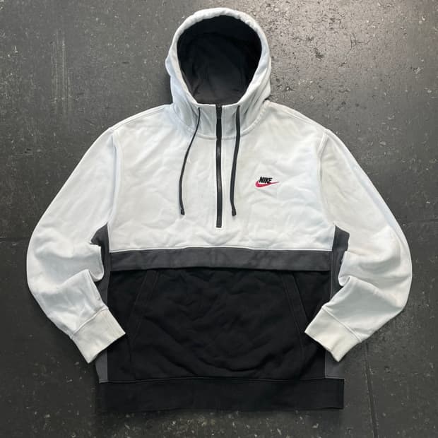 105 나이키 반집업 후드티