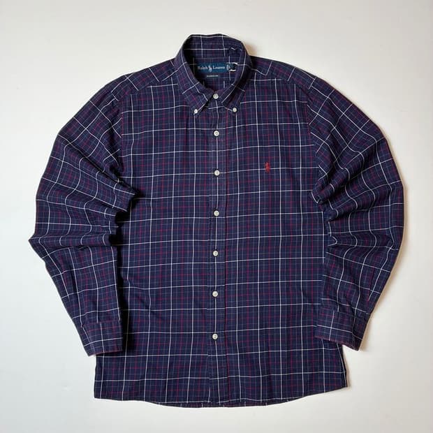 폴로 랄프로렌 레드포니 클래식 체크 셔츠 PN9133