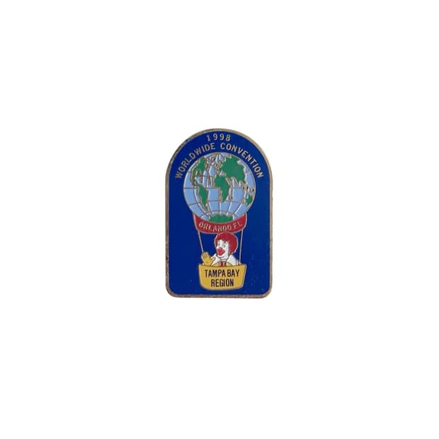 맥도날드 빈티지 크루 핀뱃지 라펠핀 ‘TEMPA BAY’