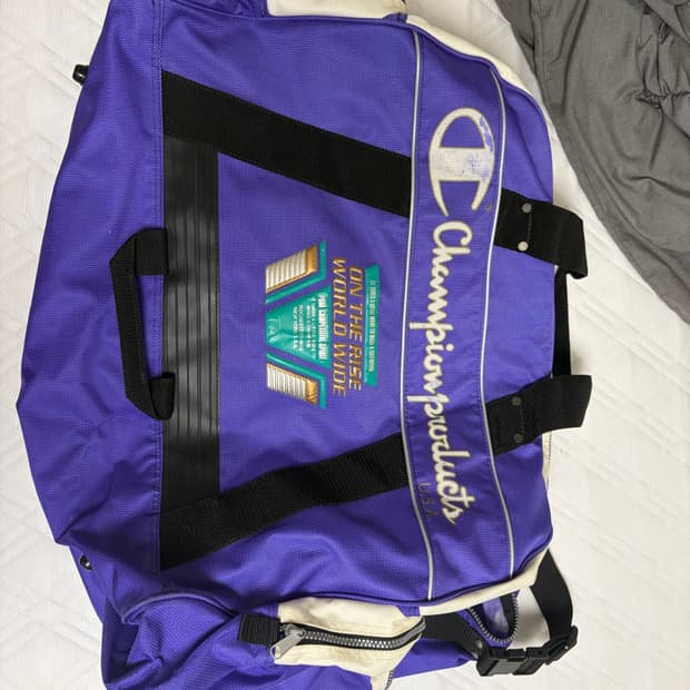 빈티지 챔피온 보스턴백