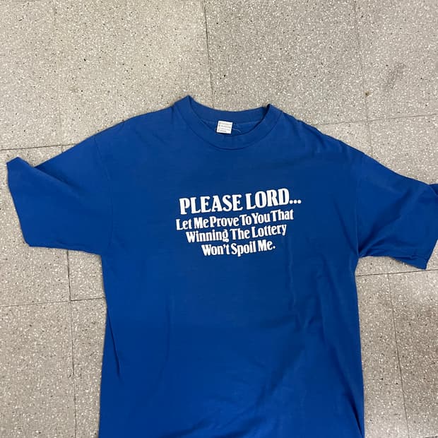 빈티지 made in usa anvil 코튼50폴리50 티셔츠