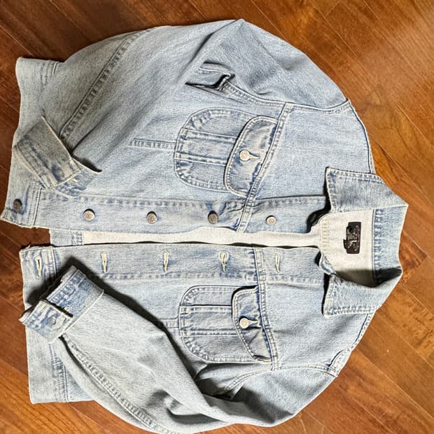 더블알엘 데님자켓 95size