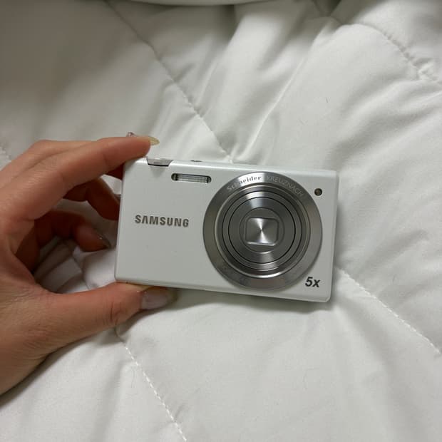 삼성 MV800 미러팝 디지털 카메라 화이트 한효주 디카