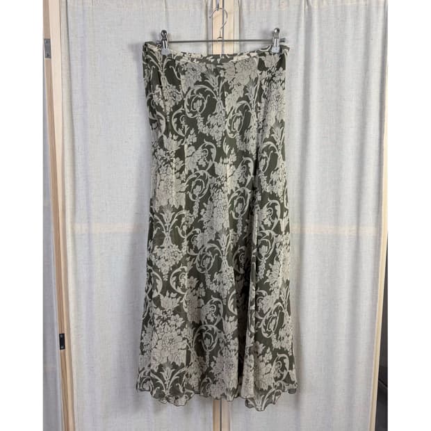 Hane ka 퓨어 실크 스커트