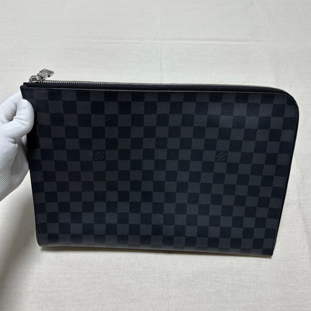 [새상품급] 루이비통 다미에 포쉐트 주르 클러치 [GM]