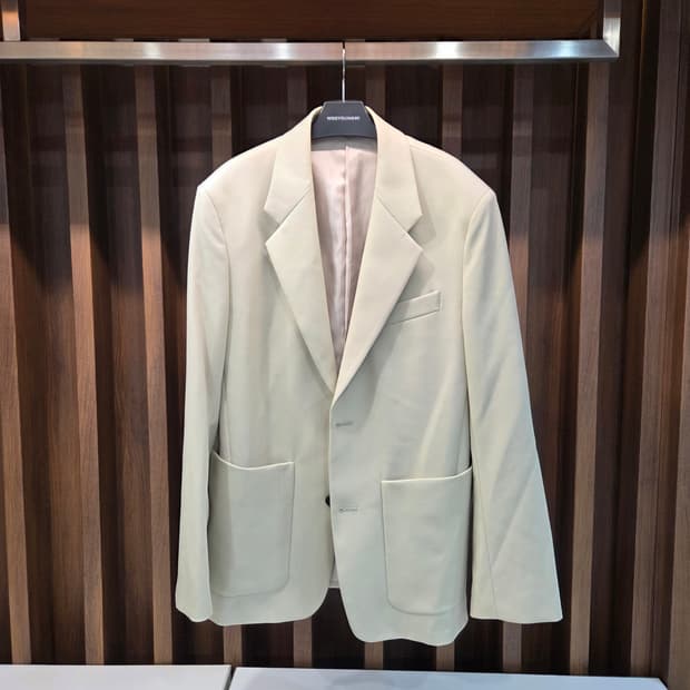 솔리드옴므 트윌 세미오버핏 블레이저 판매