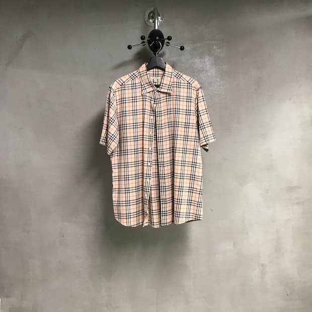 버버리 반팔 셔츠 XL