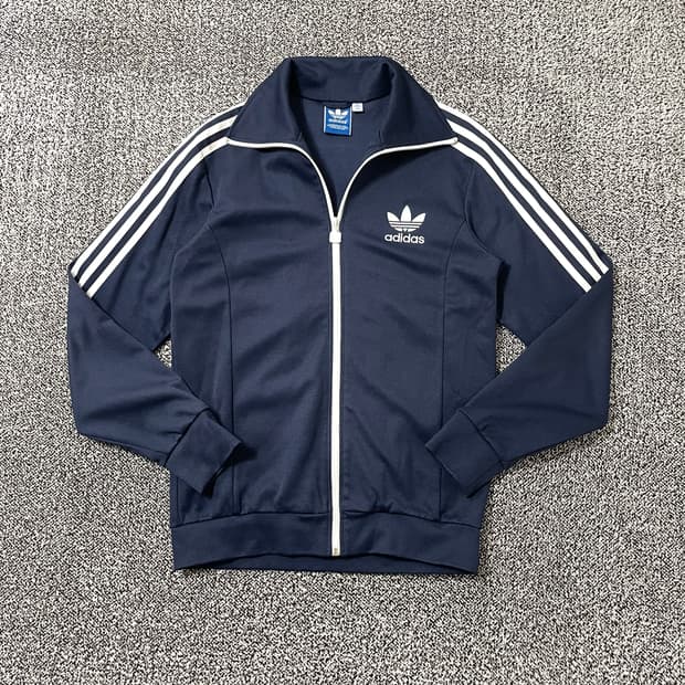빈티지9. 아디다스 오리지널스 유로파 져지 트랙탑 네이비 트레이닝 상의