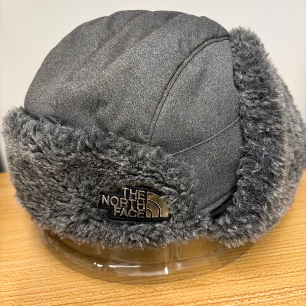 노스페이스 이어머프캡 군밤모자 그레이 61cm