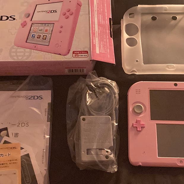 닌텐도 2ds 식빵 핑크 일본판 풀박