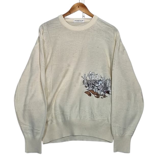 Chovert 자수 니트