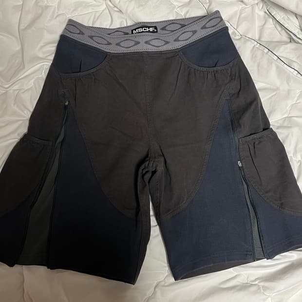 미스치프 집 버뮤다 팬츠 반바지 ADJUSTABLE ZIP BERMUDA