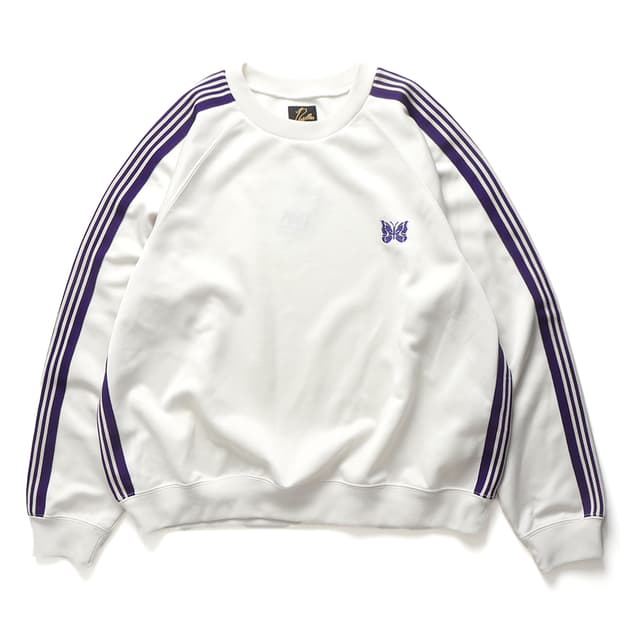 니들스 NEEDLES Track Crewneck Poly Smooth