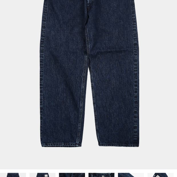 [새상품] 엔즈앤드민즈 5p 데님 워시드인디고 L