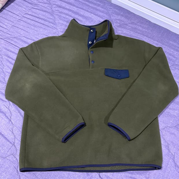 플리스 (후리스) 카키 