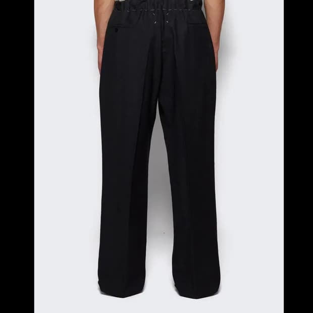 마르지엘라 블랙 와이드 팬츠 새상품 급처