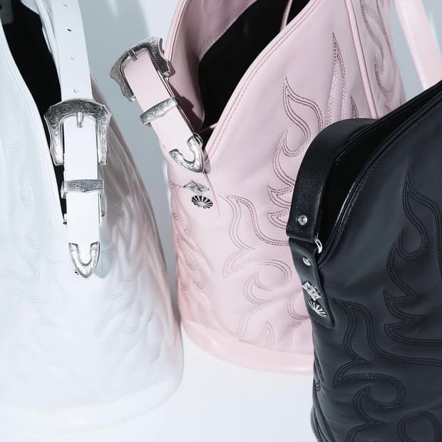 토가 아카이브 23AW 웨스턴 레더 백