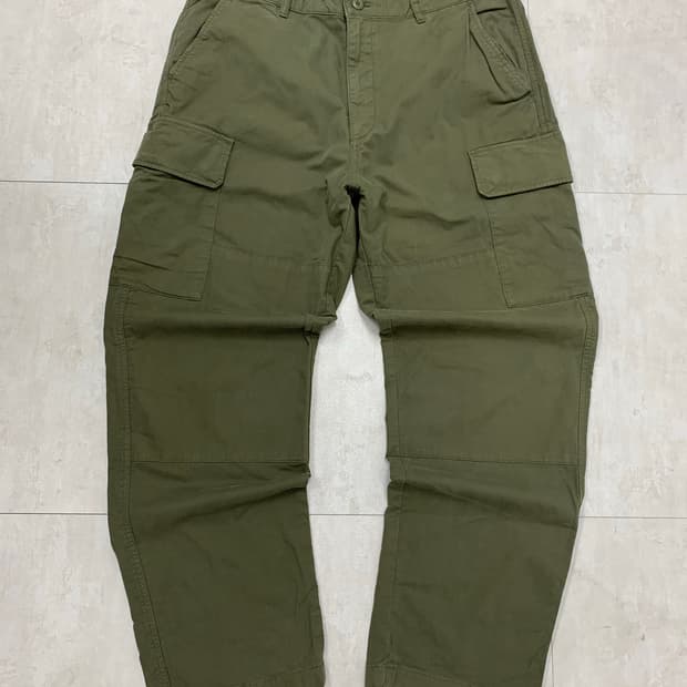 카키 카고 팬츠 #596