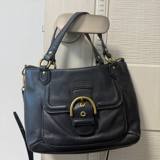 Coach 코치 검정 숄더백