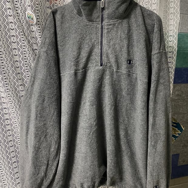 빈티지 챔피온 반집업