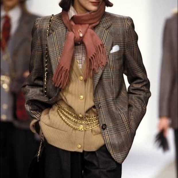 샤넬 87FW 캐시미어 가디건